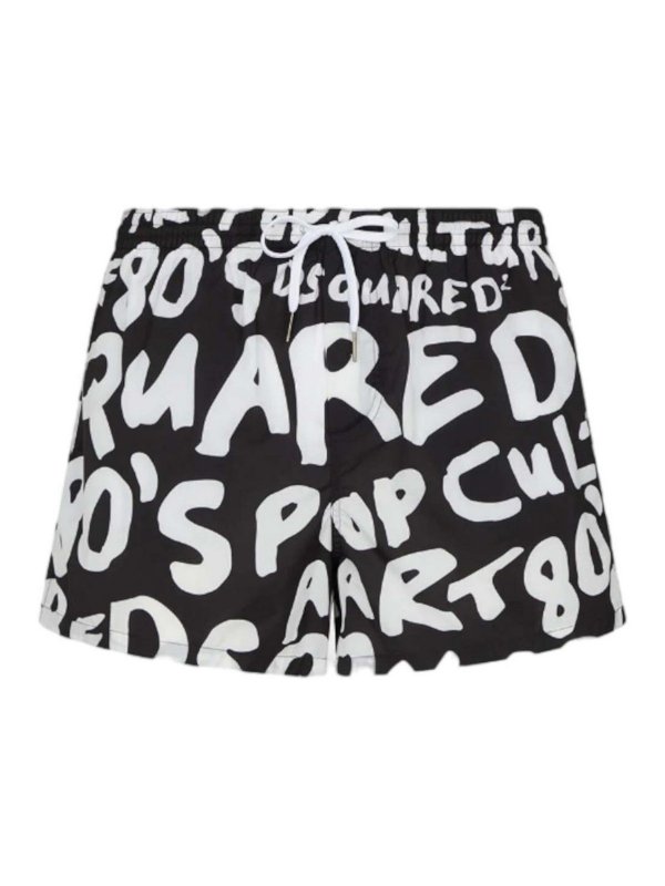 DSQUARED2: Swim shorts & swimming trunks - Boxer Midi