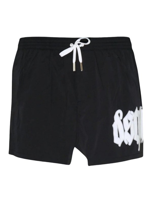 DSQUARED2: Swim shorts & swimming trunks - Boxer Midi