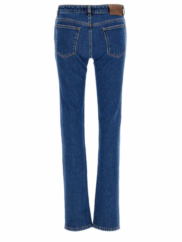 The Best Shops FAY: スキニージーンズ - スキニージーンズ - ブルー