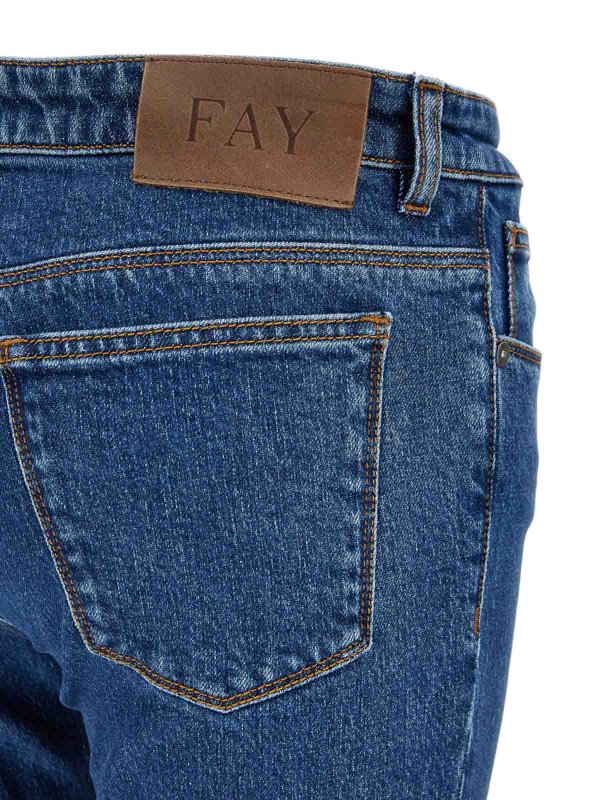 FAY buy online スキニージーンズ - ブルー