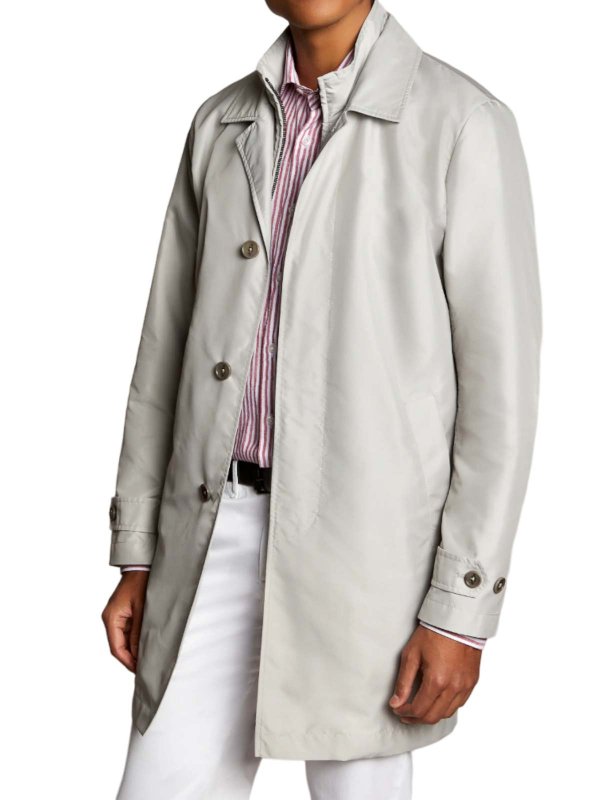 FAY: Trenchs online - Trench-Coat - Gris