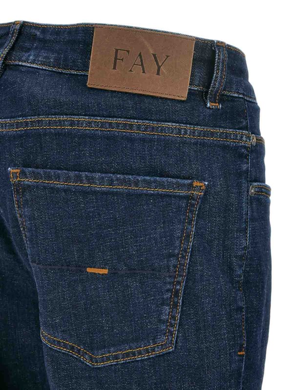 FAY buy online ブーツカットジーンズ - ブルー