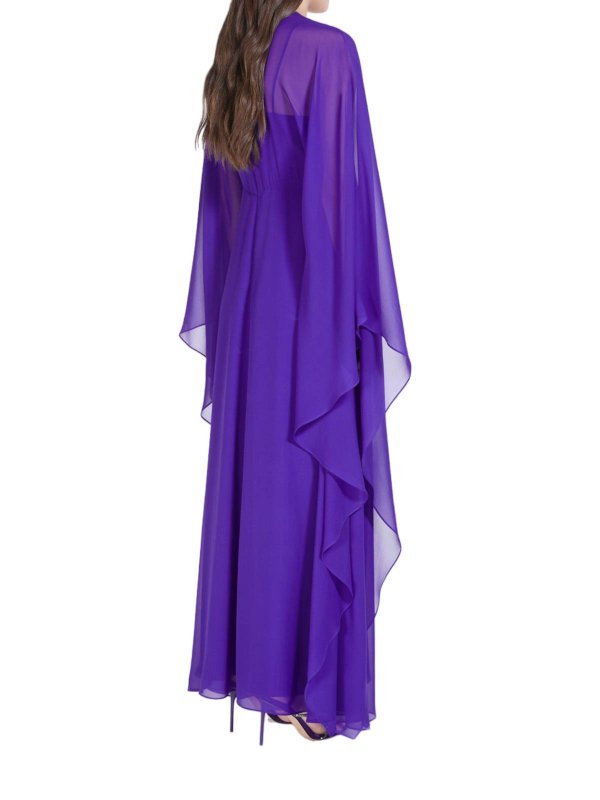 The Best Shops Max Mara: ニーレングスドレス - 膝丈ドレス - 紫