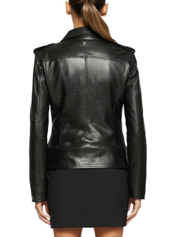 The Best Shops DONDUP: Chaquetas de cuero - Chaqueta De Cuero - Negro
