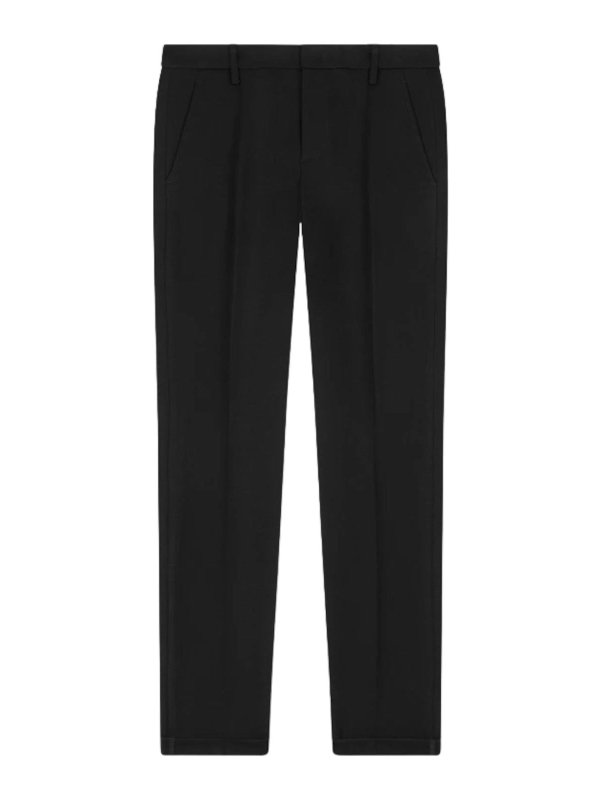 DONDUP: Pantalons casual - Pantalons Décontractés - Noir
