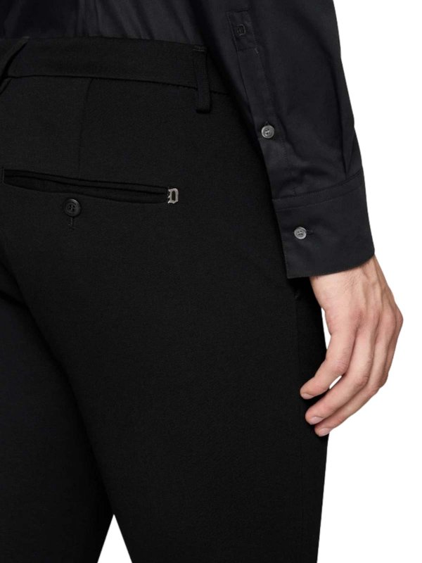 Pantalons Décontractés - Noir shop online: DONDUP
