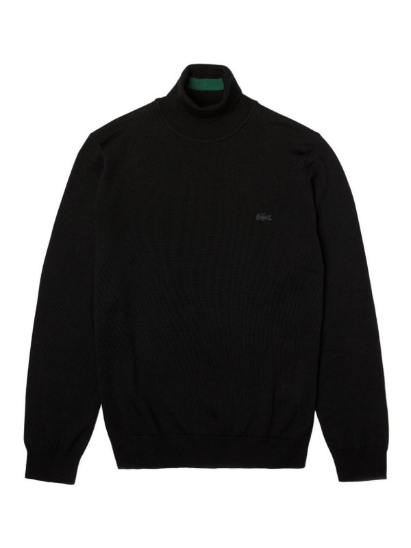 LACOSTE: Pull col rond - Pull Col Rond - Noir