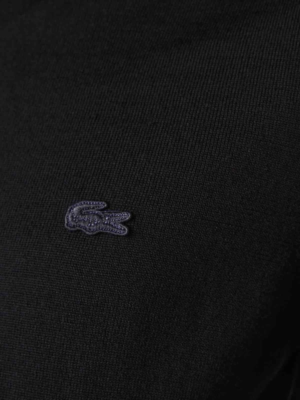 LACOSTE: Pull col rond online - Pull Col Rond - Noir