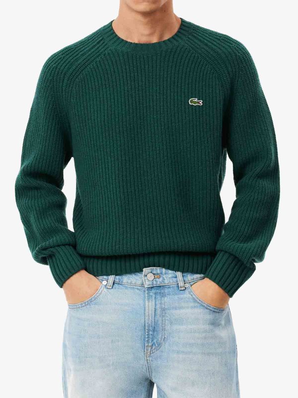 The Best Shops LACOSTE: crew necks - Pullover