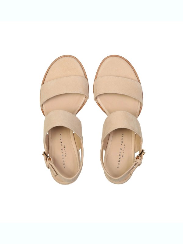 サンダル - ベージュ shop online: ROBERTO FESTA