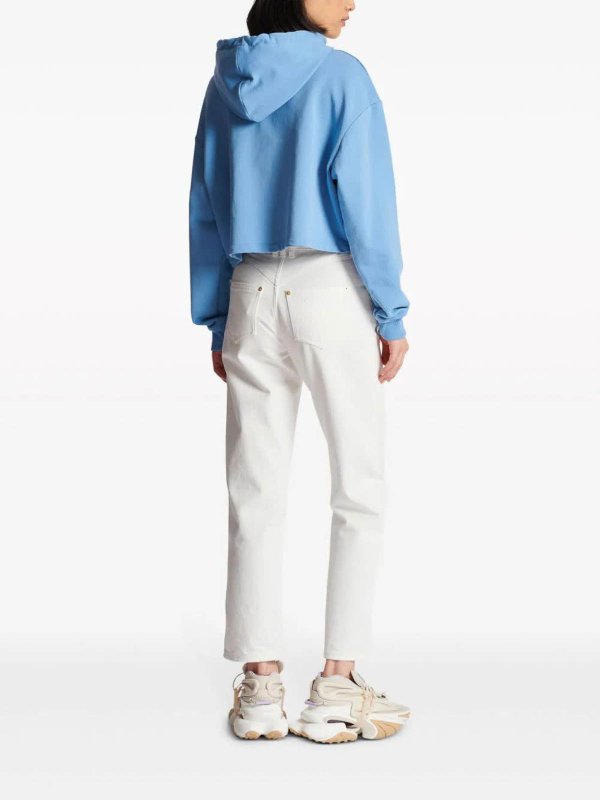 Sweatshirt - Weiß shop online: Balmain