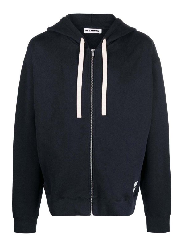 JIL SANDER: Sweatshirts & Sweaters - Zip Up Sweatshirt