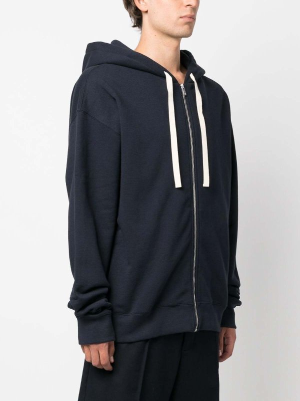 JIL SANDER: Sweatshirts & Sweaters online - Zip Up Sweatshirt