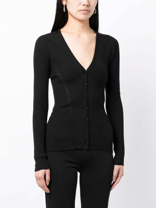 LANVIN buy online Cardigan a maniche lunghe con scollo a V