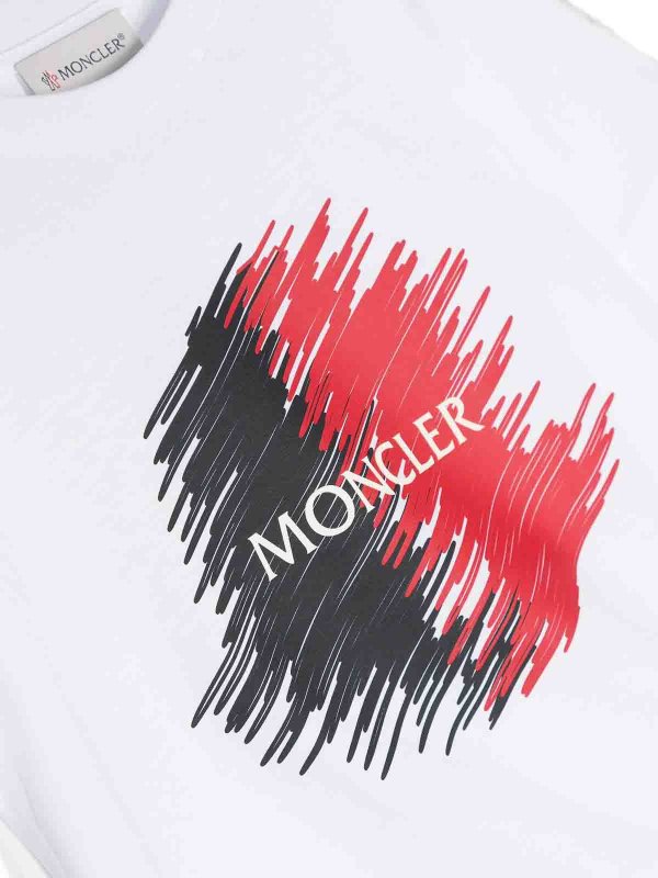 The Best Shops MONCLER: Camisetas - Camiseta - Blanco