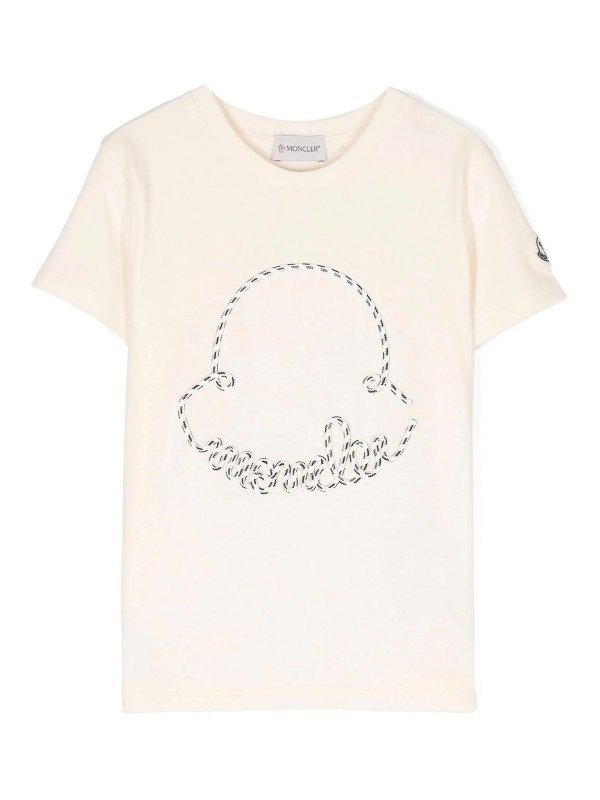 MONCLER: t-shirts - T-Shirt