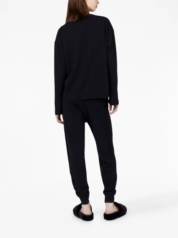 The Best Shops STELLA McCARTNEY: Suéteres con cuello pico - Suéter Cuello Redondo - Negro