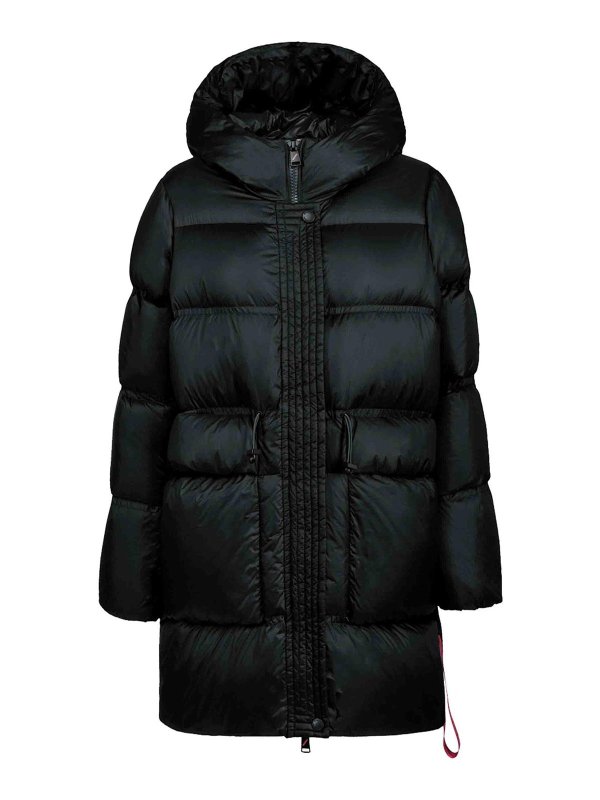 AFTER LABEL: Knielange Mäntel - Knielanger Mantel - Schwarz