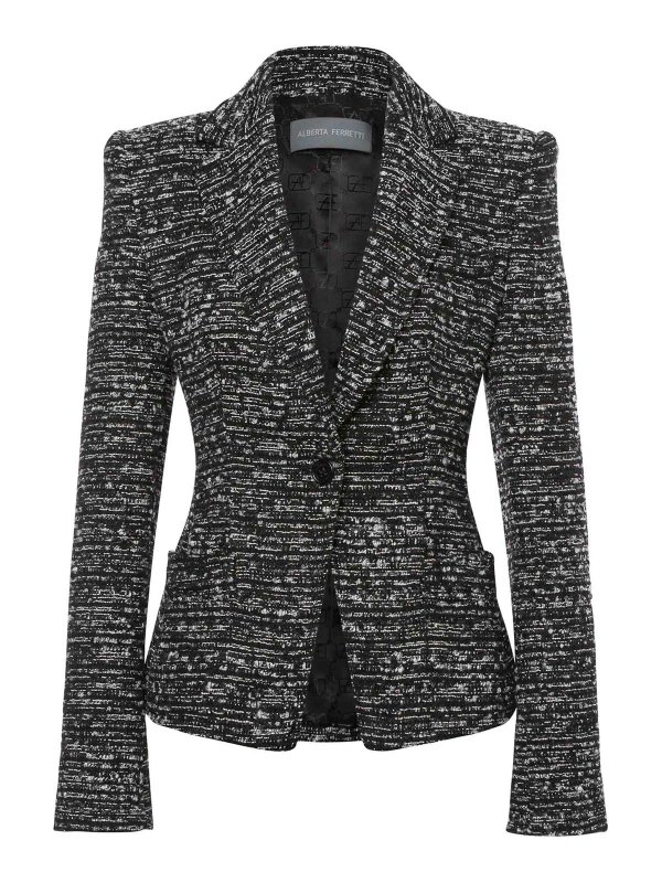 ALBERTA FERRETTI: Blazer - Blazer - Negro