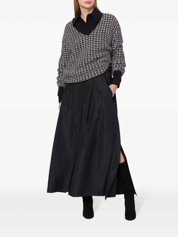 ALBERTA FERRETTI: boat necks online - Mohair blend sweater