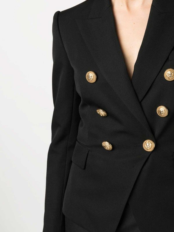 The Best Shops Balmain: Blazer - Blazer - Negro