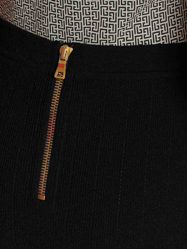 ミニスカート shop online 膝丈/ミディスカート - 黒