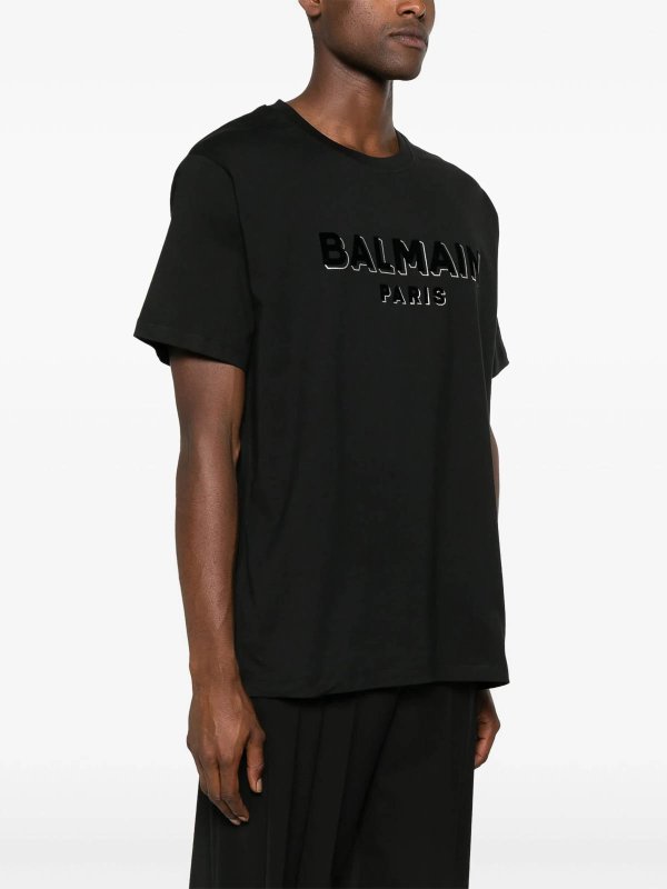 The Best Shops Balmain: Camisetas - Camiseta - Negro
