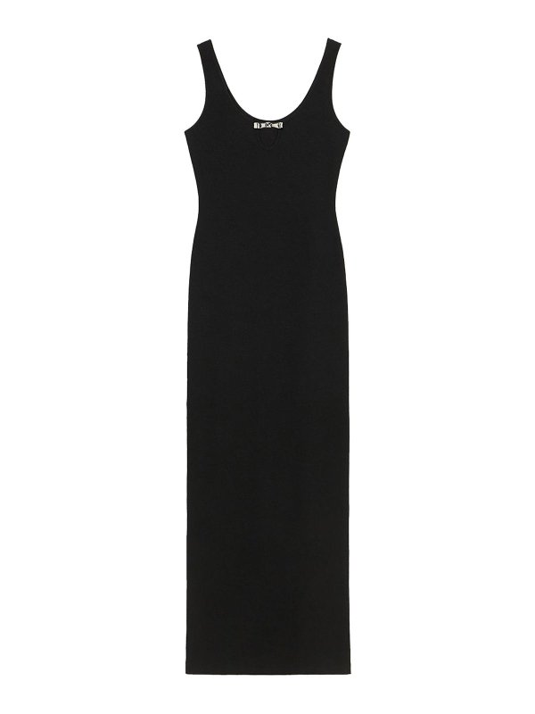 BLUMARINE: knee length dresses - Rib Dress