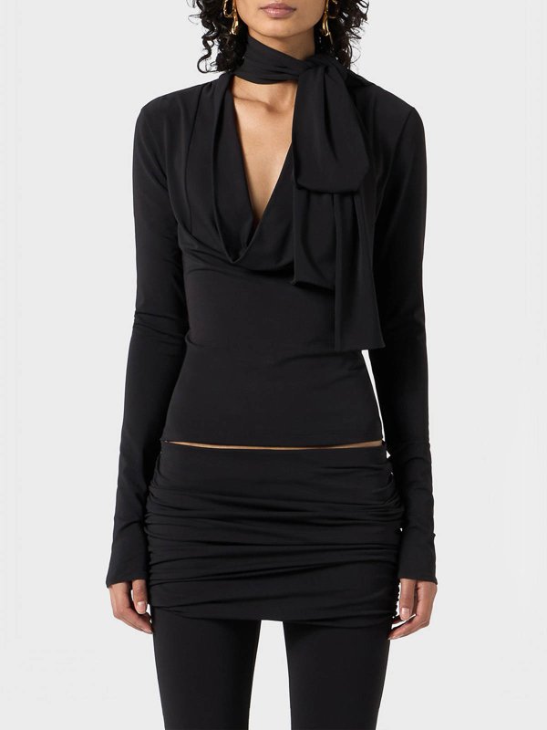 BLUMARINE: Blusen online - Bluse - Schwarz