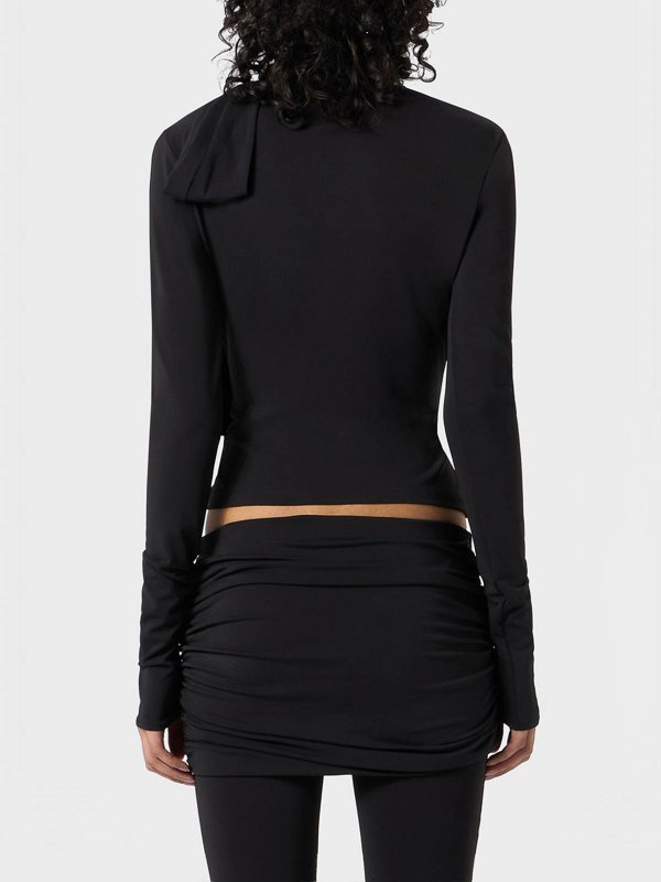 The Best Shops BLUMARINE: Blusen - Bluse - Schwarz