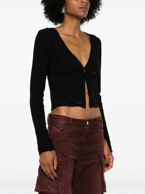 The Best Shops BLUMARINE: boat necks - Cardigan In Maglia