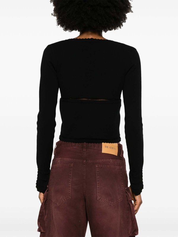 Cardigan In Maglia shop online: BLUMARINE