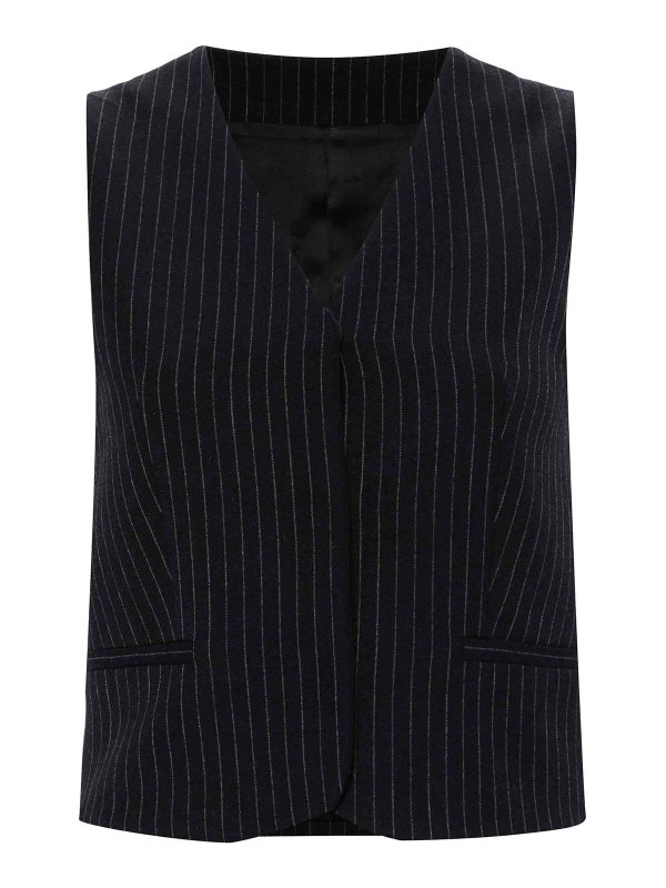 CALVIN KLEIN: Gilets - Gilet - Gris