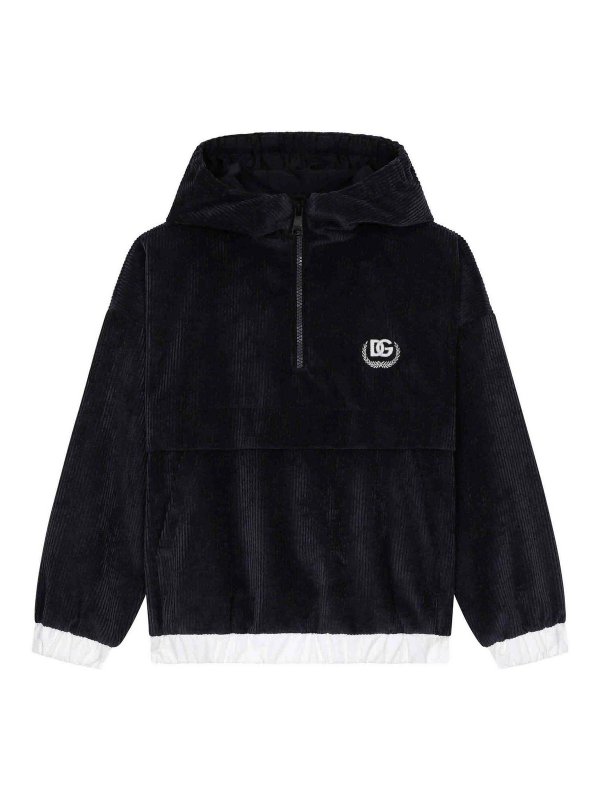 DOLCE & GABBANA: Sweatshirts & Pulls - Sweat-Shirts - Bleu