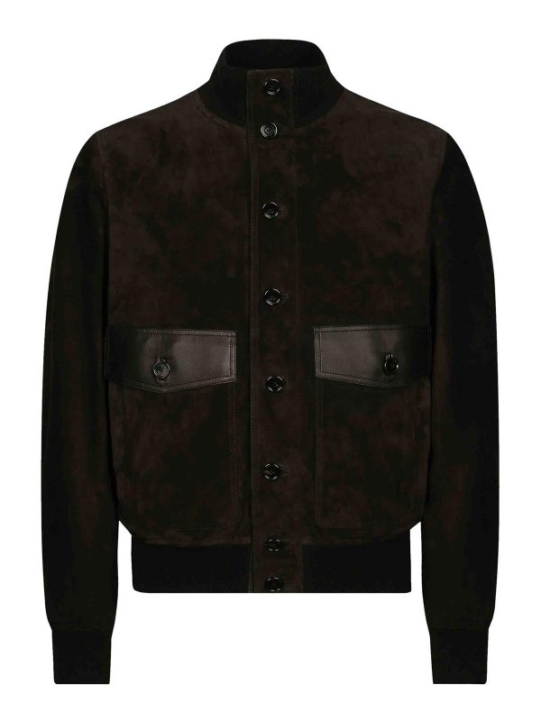 DOLCE & GABBANA: Chaquetas casual - Chaqueta Casual - Negro