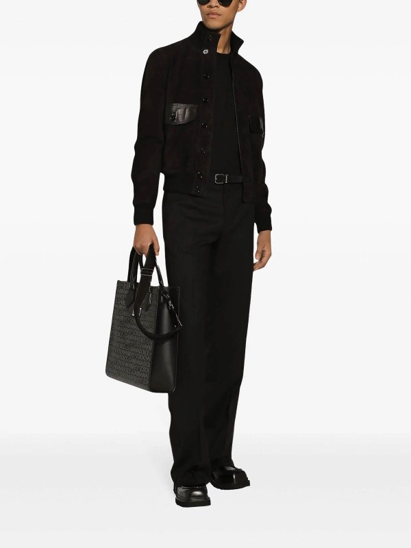 DOLCE & GABBANA: Chaquetas casual online - Chaqueta Casual - Negro