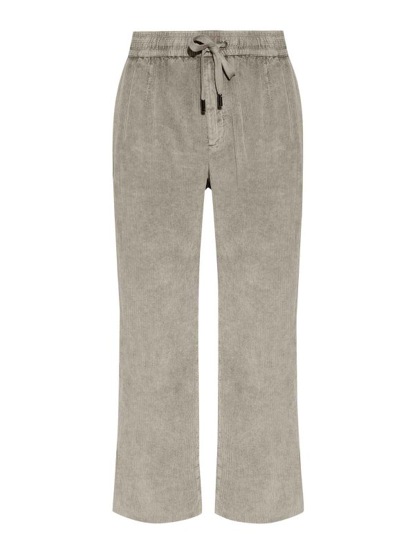 DOLCE & GABBANA: Pantalones casual - Pantalón Casual - Negro