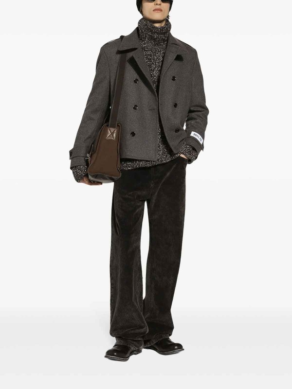 The Best Shops DOLCE & GABBANA: Pantalons casual - Pantalons Décontractés - Noir