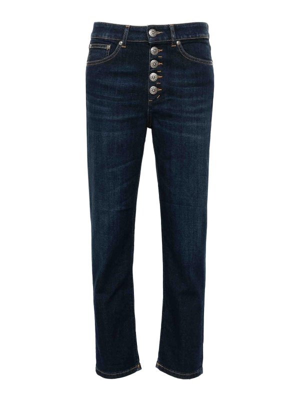 DONDUP: Pantalones casual - Pantalón Casual - Negro