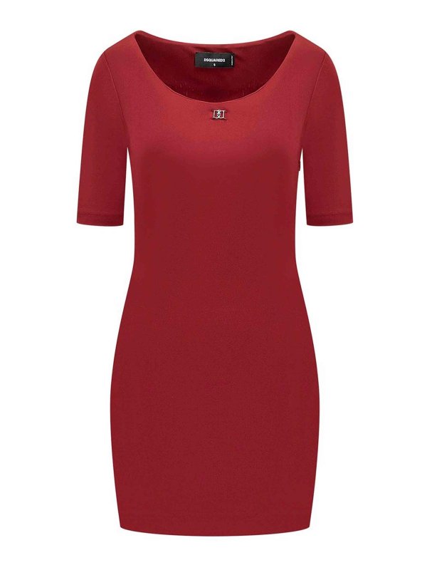 DSQUARED2: knee length dresses - Midi dress