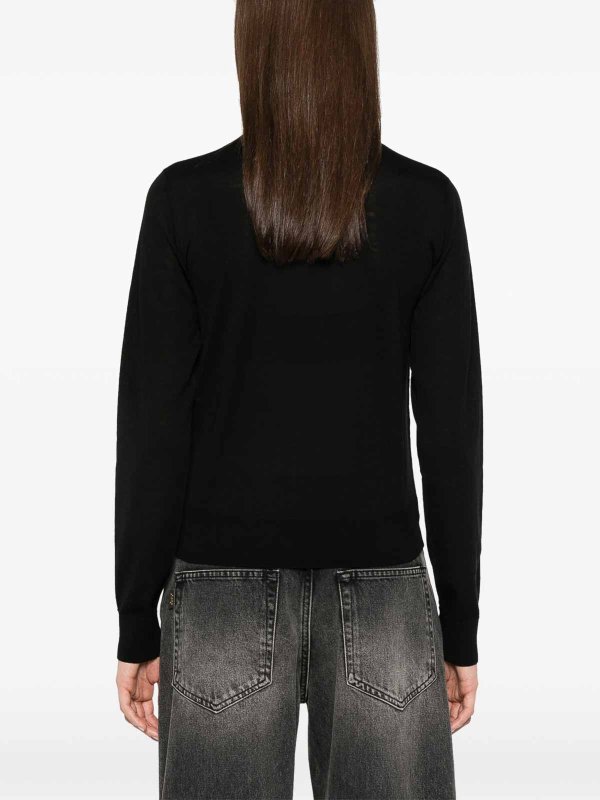 Suéter Cuello Redondo - Negro shop online: DSQUARED2