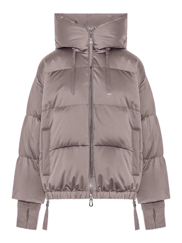 DUNO: padded jackets - Short Oversized Down Jacket
