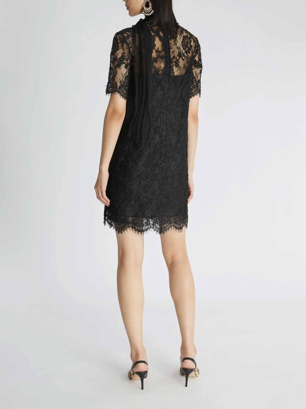 The Best Shops ERMANNO SCERVINO: ショートドレス - ショートドレス - 黒