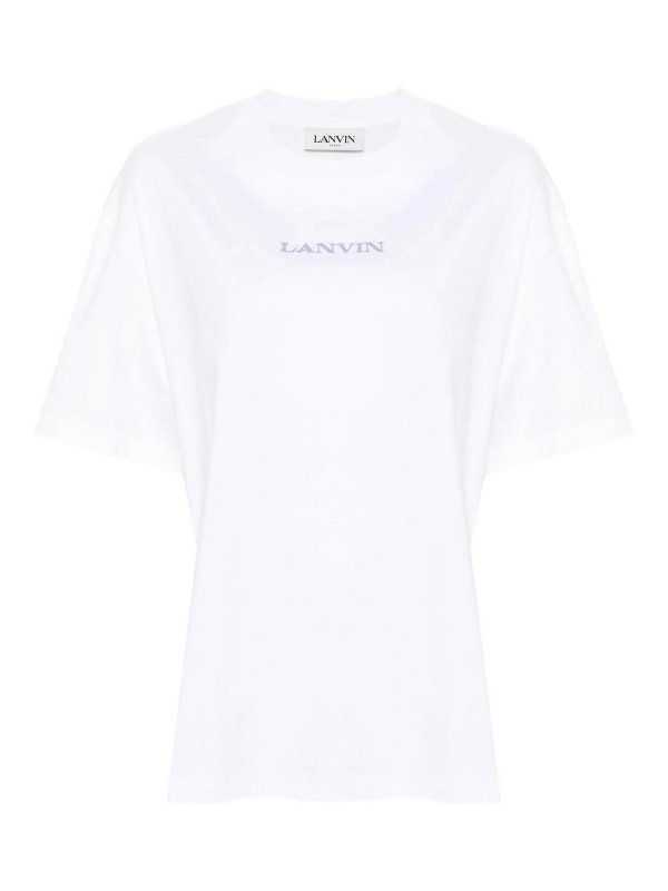 LANVIN: Camisetas - Camiseta - Beis
