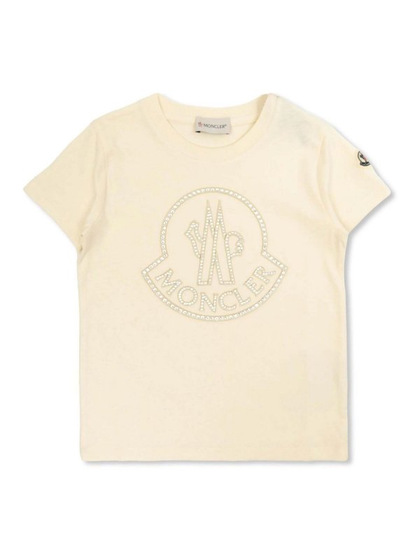 MONCLER: T-shirts - T-Shirt - Noir