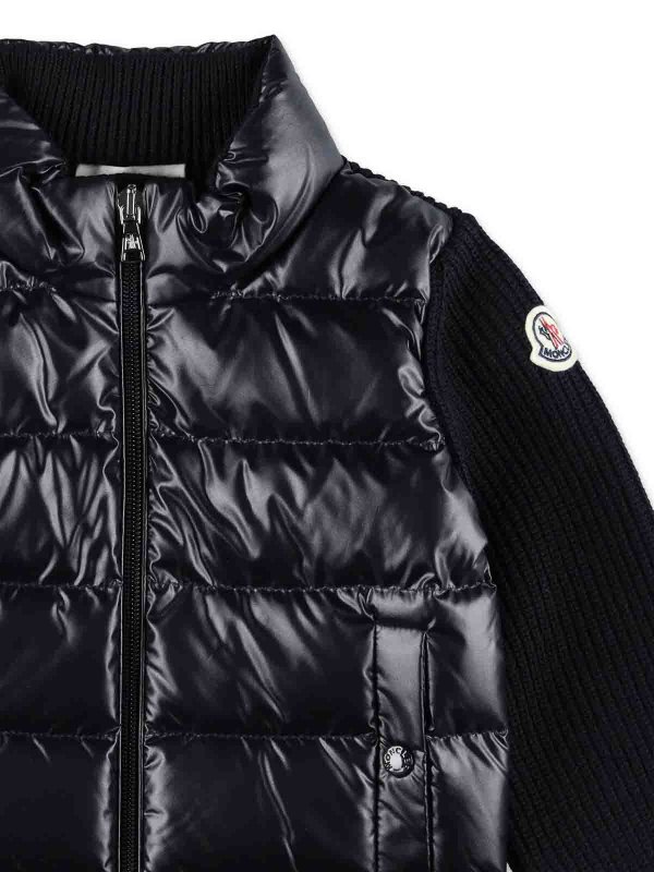 The Best Shops MONCLER: Cardigans - Cardigan - Schwarz