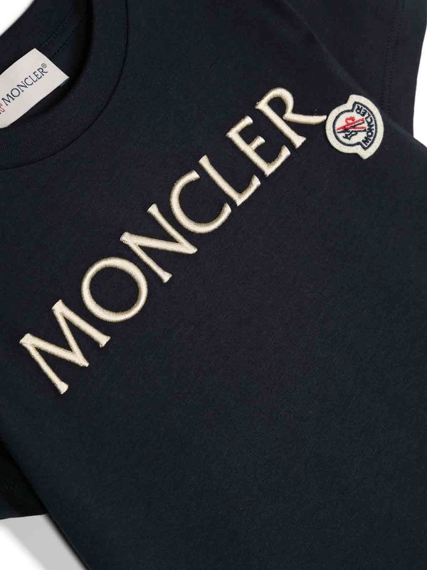 The Best Shops MONCLER: T-shirts - T-Shirt - Noir