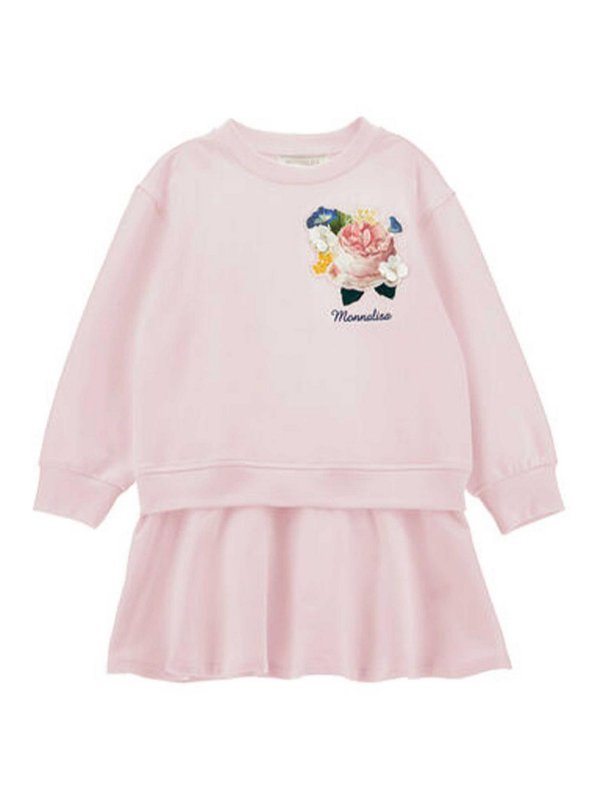Monnalisa Bebè: Felpe e maglie - Vestito  Sporty Felpa