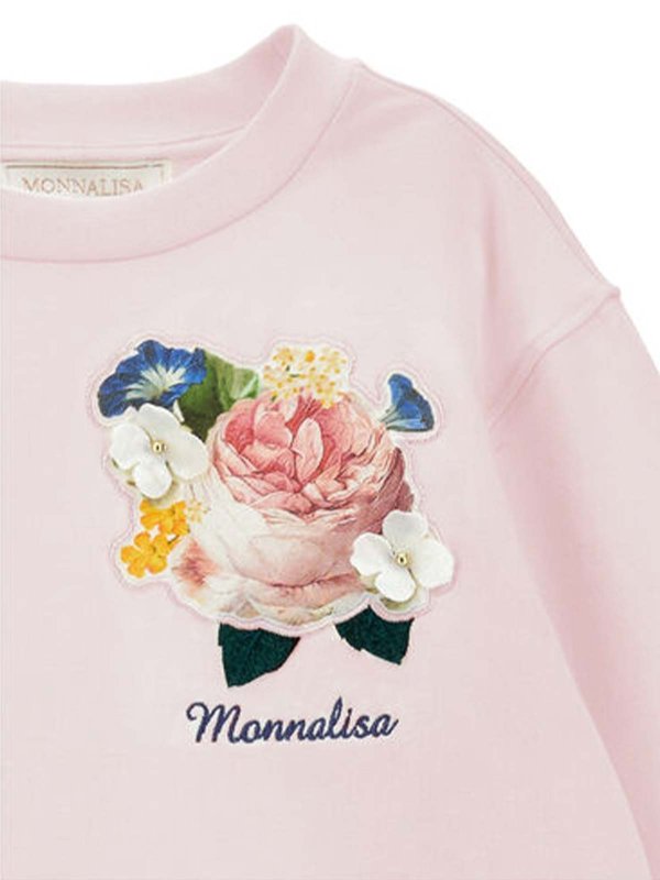 The Best Shops Monnalisa Bebè: Felpe e maglie - Vestito  Sporty Felpa