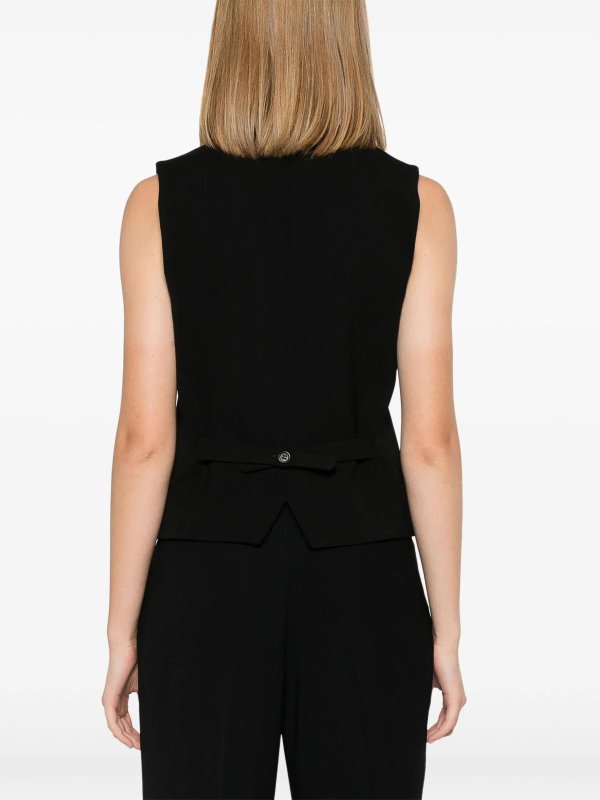 ウェストコート/ジレ - 黒 shop online: P.A.R.O.S.H.